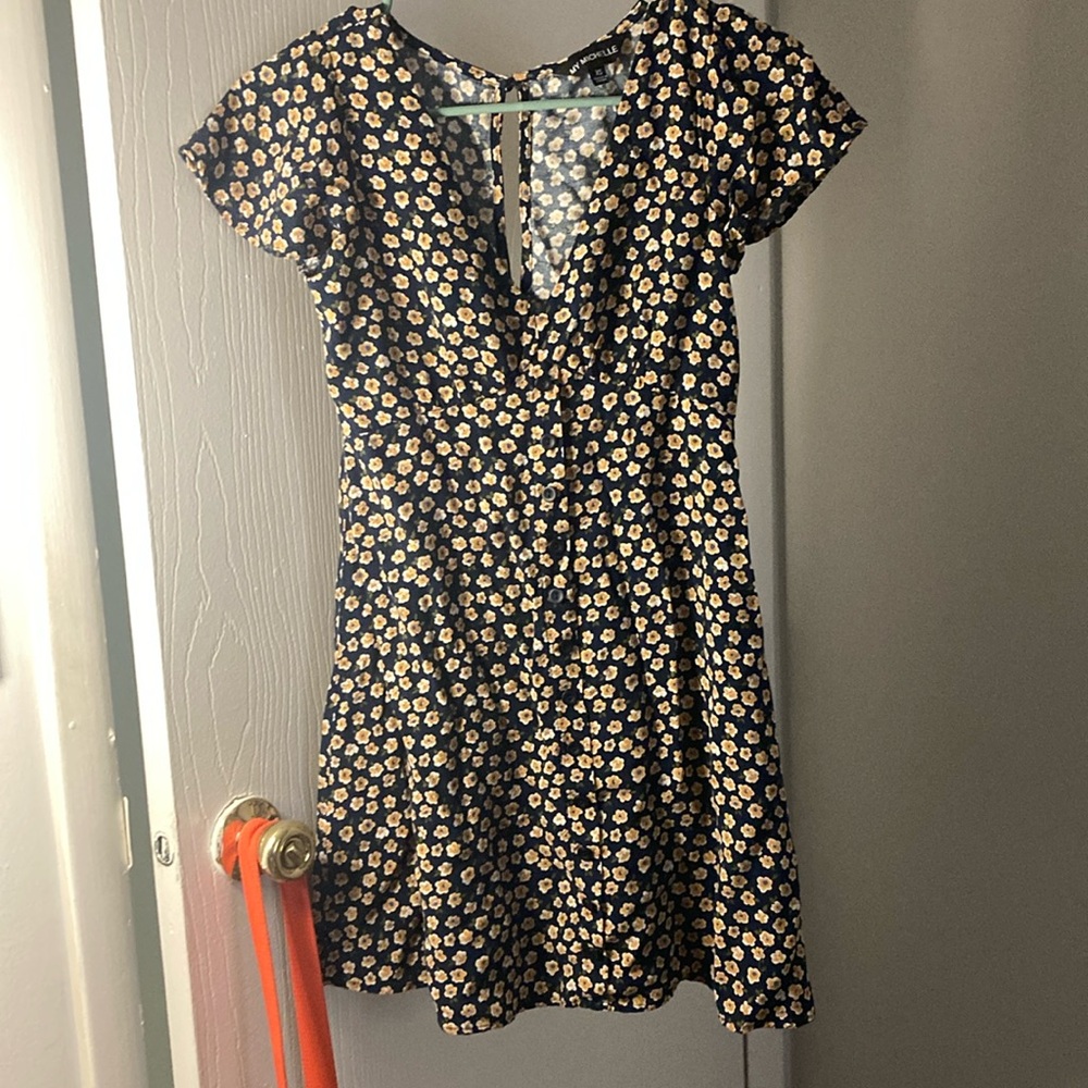 Ditsy Floral Casual Dress